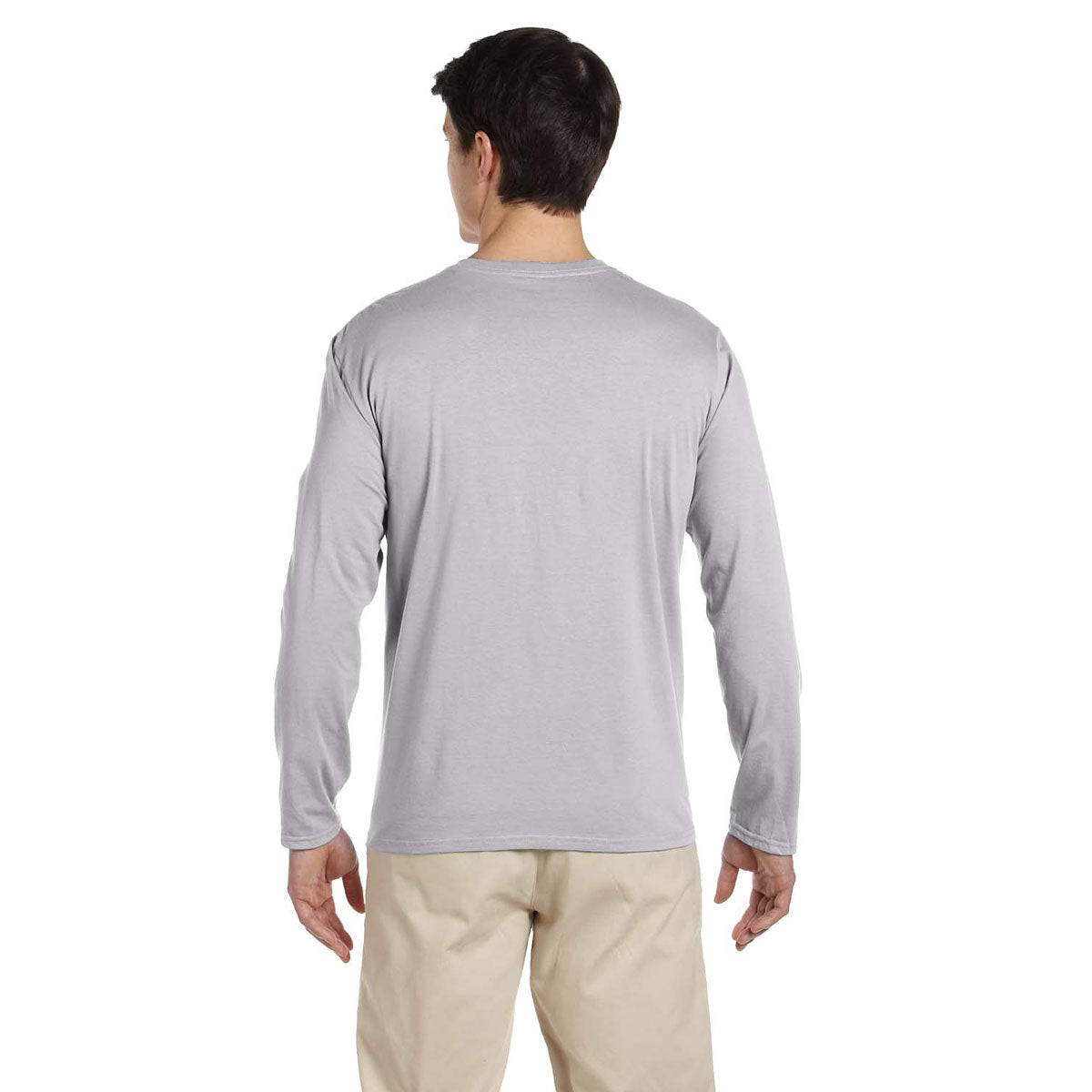 Gildan Men's RS Sport Grey Softstyle 4.5 oz Long-Sleeve T-Shirt: The Ultimate Customizable Tee