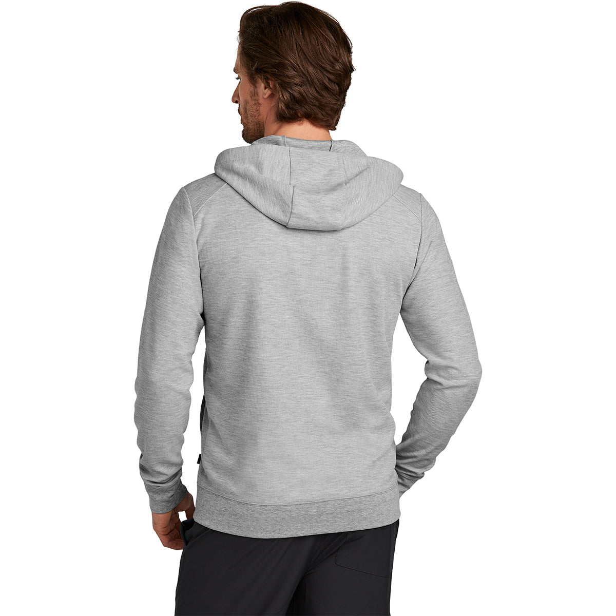 OGIO Men's Light Heather Grey Revive Full-Zip: A Stylish Essential