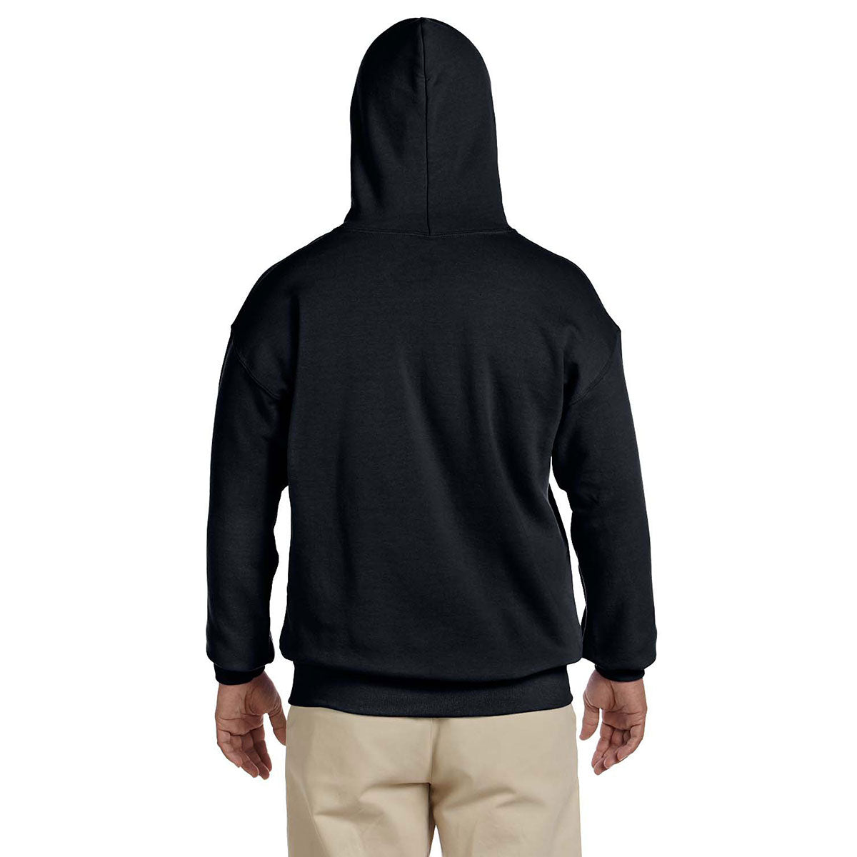 Gildan Unisex Black Heavy Blend 50/50 Stylish Hoodie