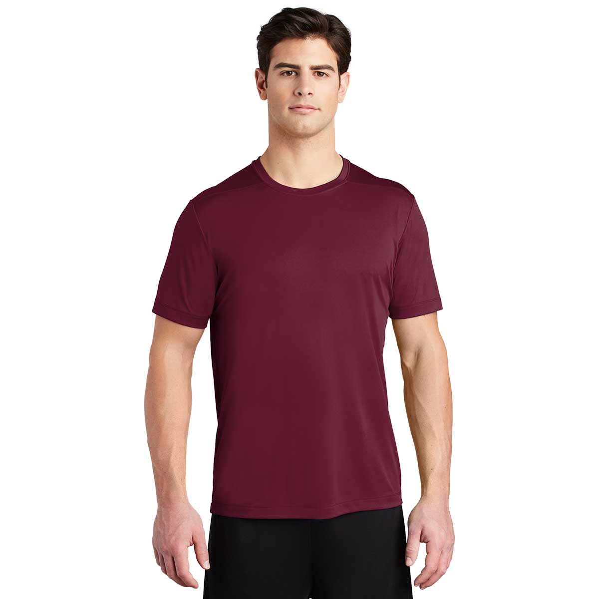 Sport-Tek Men's Cardinal Posi-UV Pro: The Ultimate Summer Tee