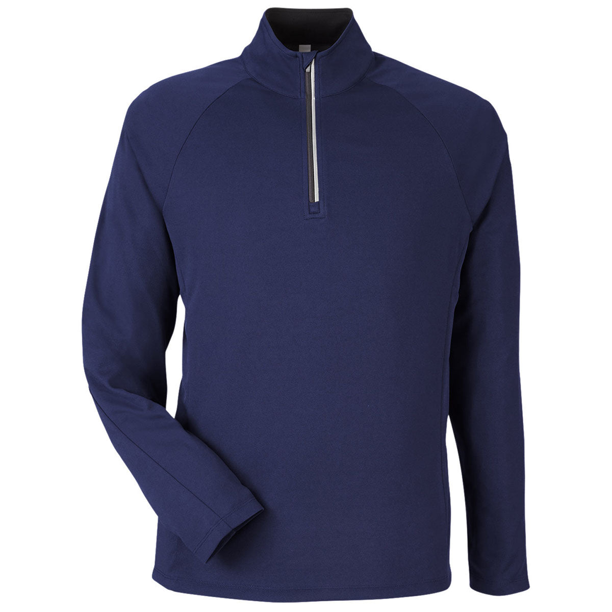 Core 365 Men's Navy/Carbon Classic Performance Pique Quarter-Zip: Ideal for Work & Play