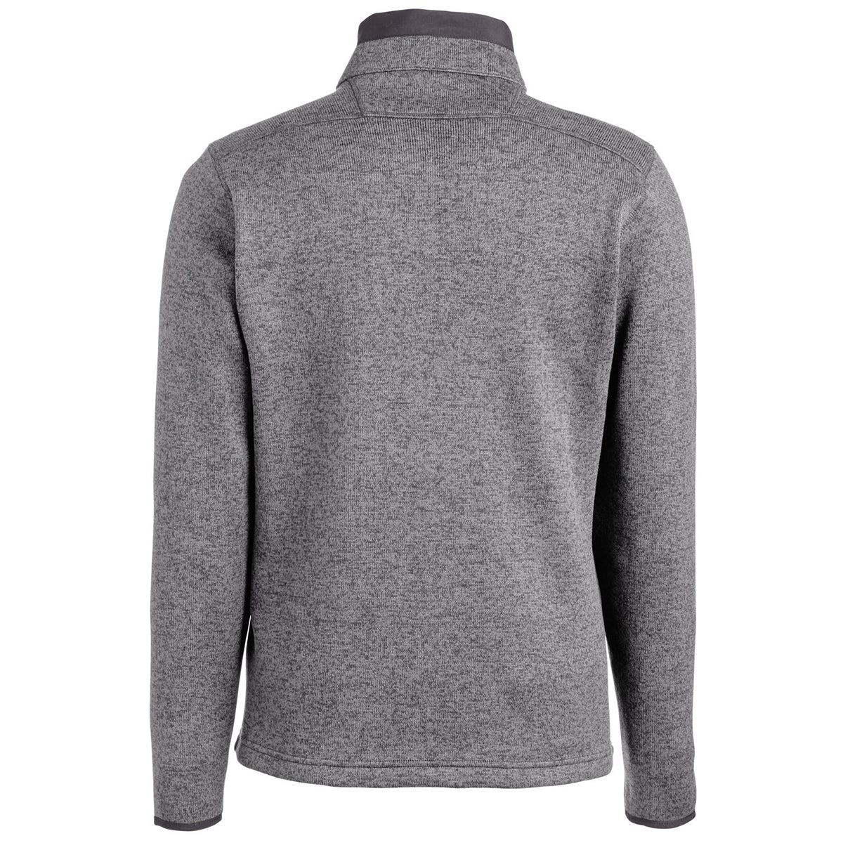 Columbia Men's City Grey Heather Sweater Weather 1/2 Zip - Customizable Style