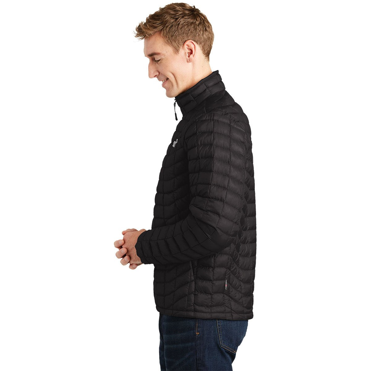 The North Face Men's Matte Black Thermoball Trekker Jacket - Make a Statement!