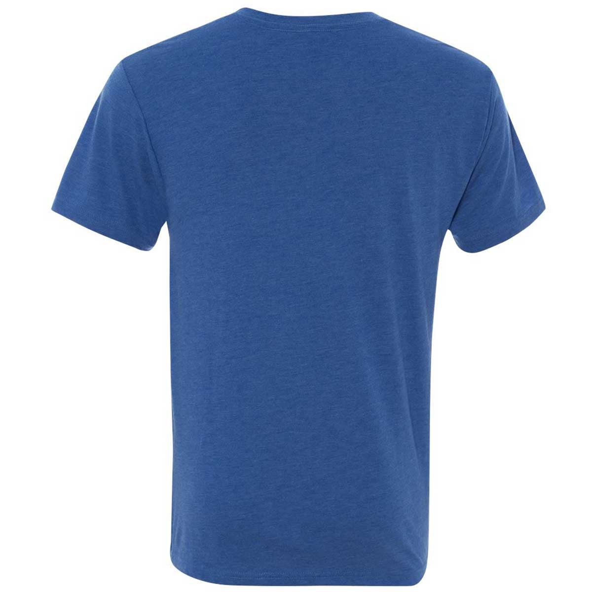 Next Level Men's Stylish Vintage Royal Triblend V-Neck Tee