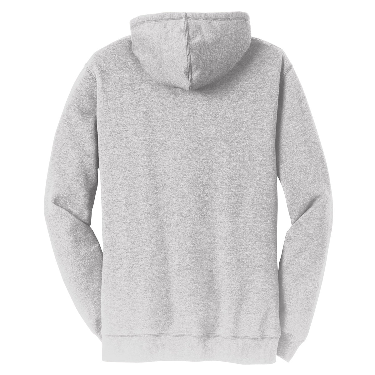 District Men's Stylish Heathered Grey Lightweight Fleece Hoodie - A Must - Have!