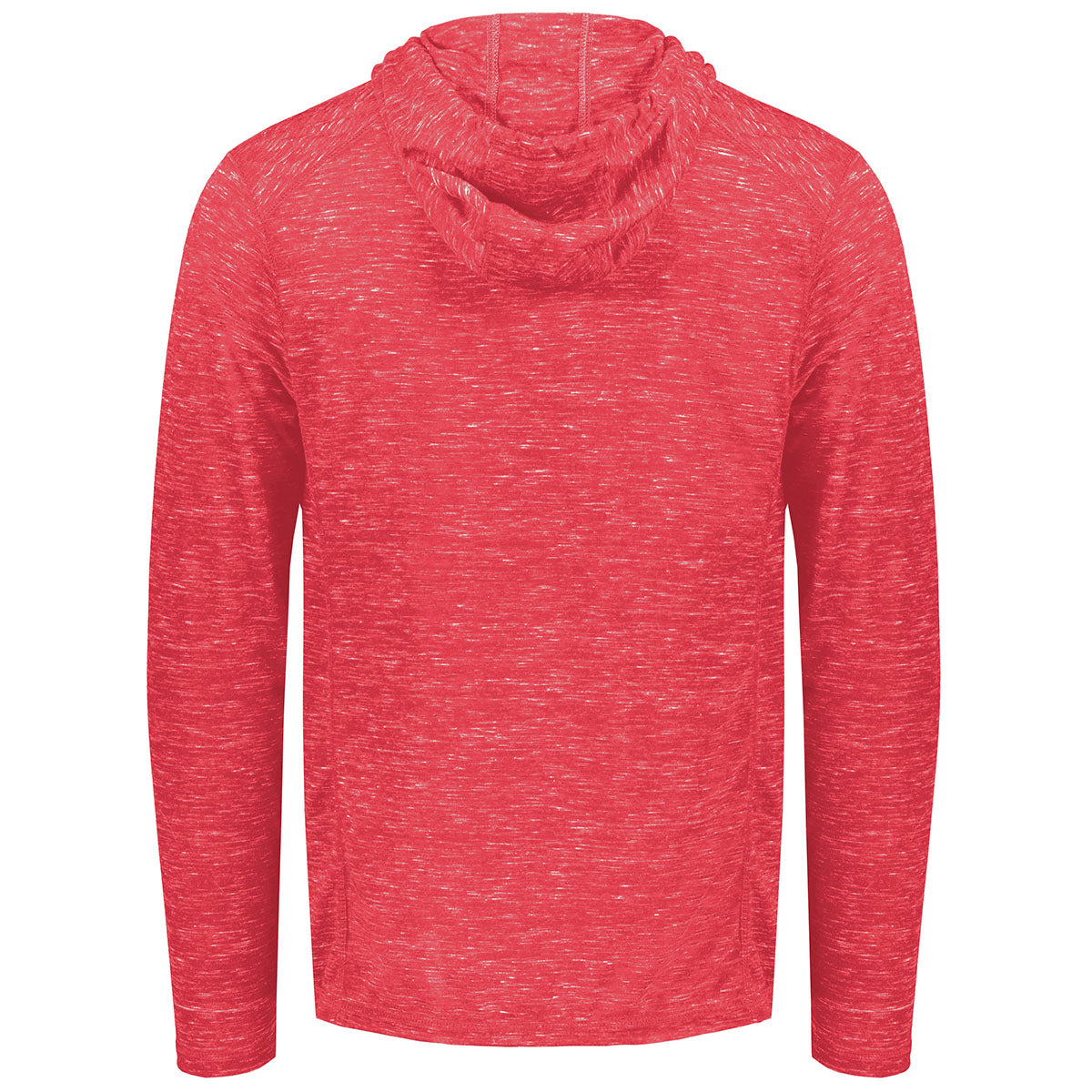 Holloway Men's Stunning Scarlet Heather Monterey Hoodie