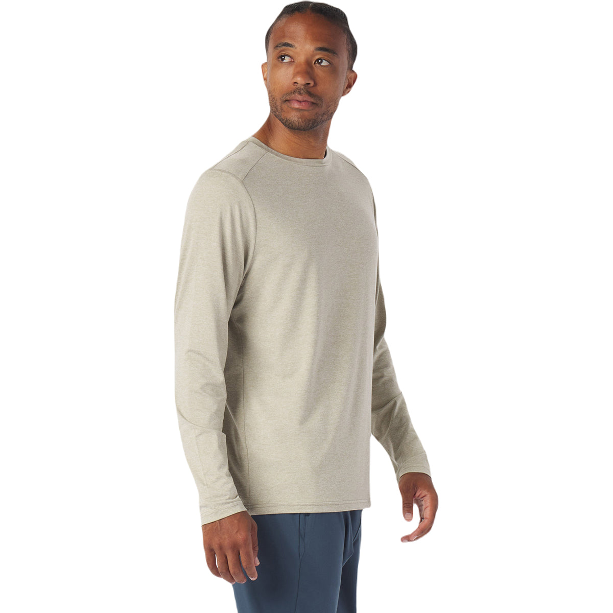 Glyder Men's Stunning Linen Heather Salton Long Sleeve Shirt