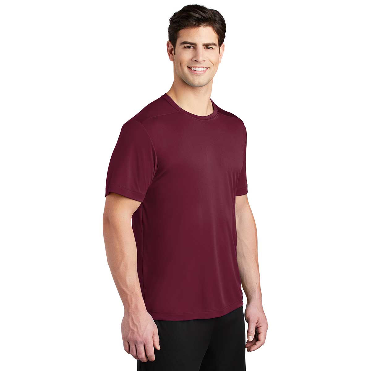 Sport-Tek Men's Cardinal Posi-UV Pro: The Ultimate Summer Tee