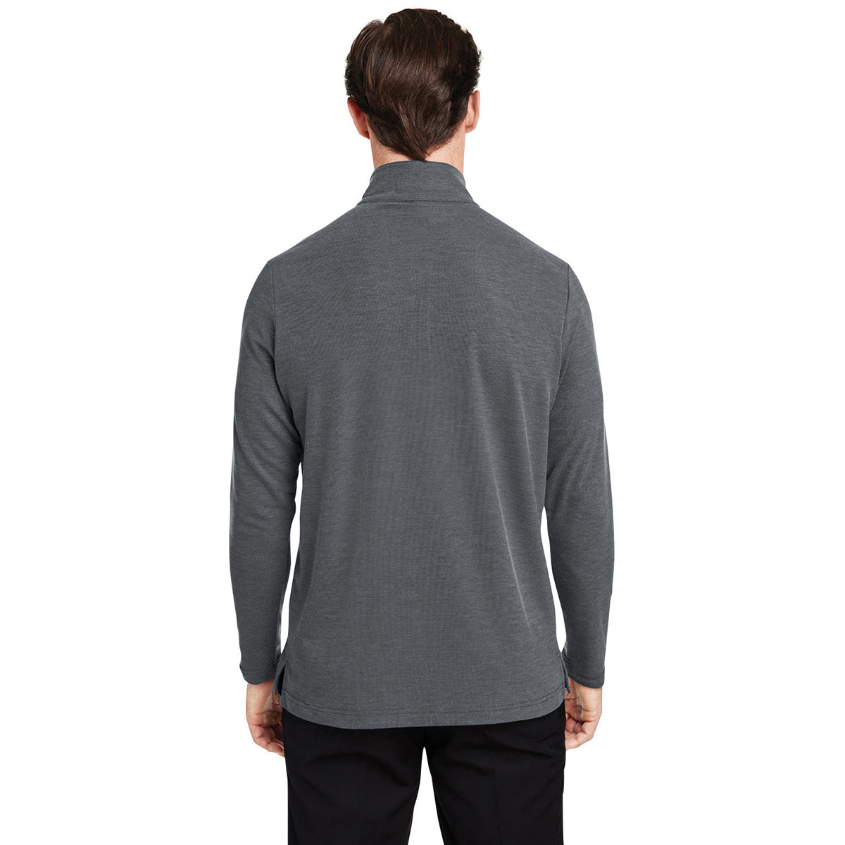 Core 365 Men's Carbon Heather Fusion ChromaSoft Pique Quarter-Zip: The Ultimate Work & Play Top