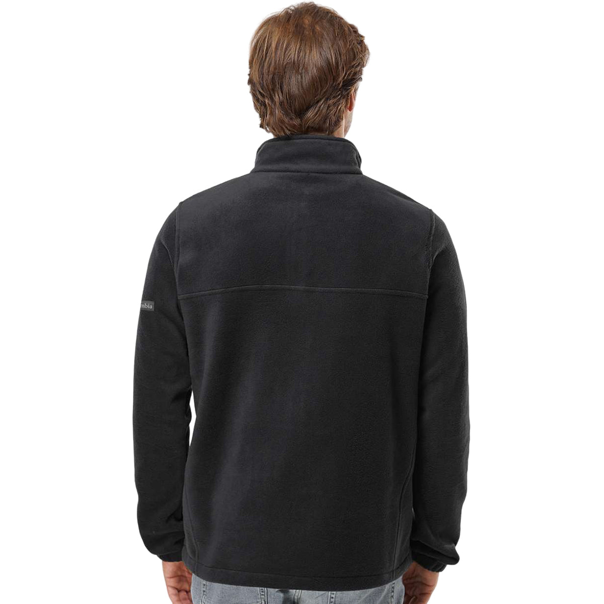 Columbia Men's Stylish Black Steens Mountain Half-Zip Pullover