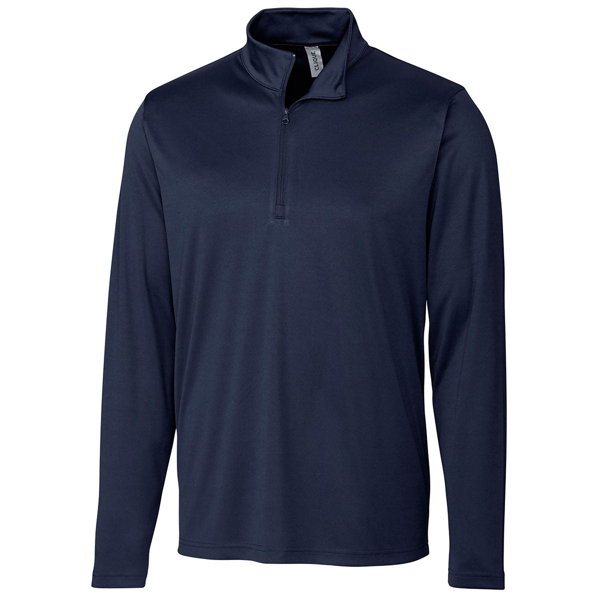 Clique Men's Stylish Dark Navy Spin Half Zip Shirt