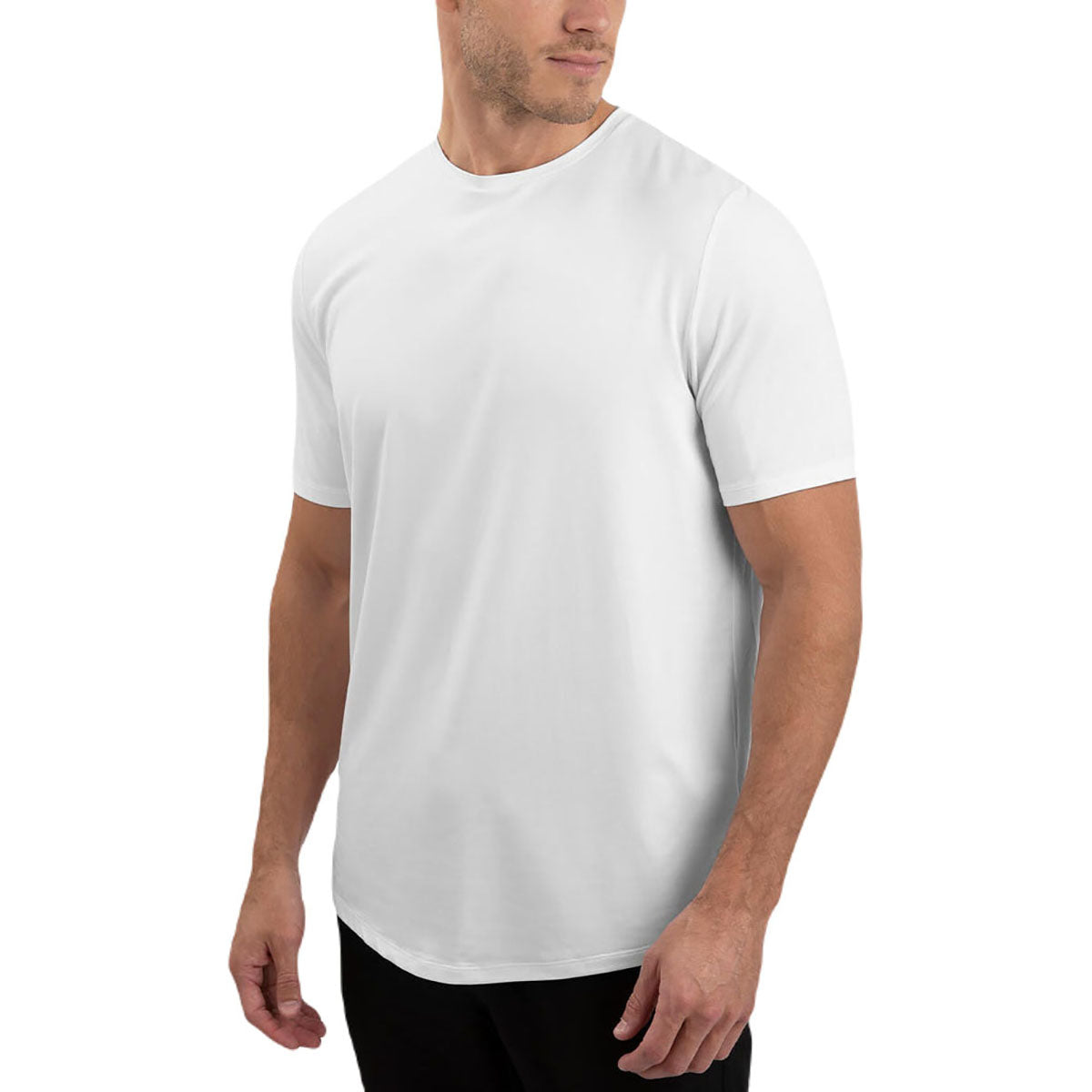 UNRL Men's Stunning White Ultra Tee