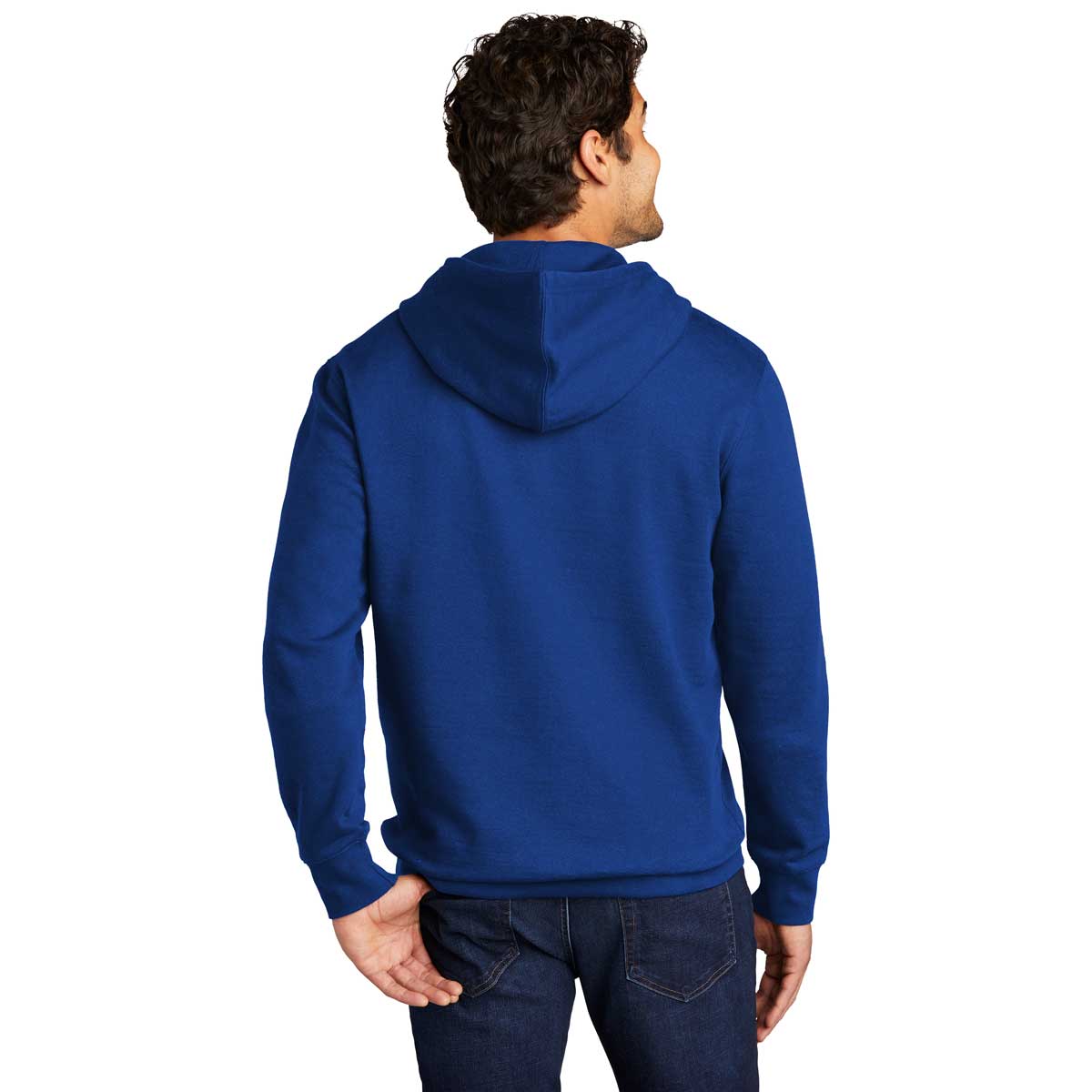 District Men's Deep Royal V.I.T. Fleece Hoodie - The Ultimate Comfort Wear