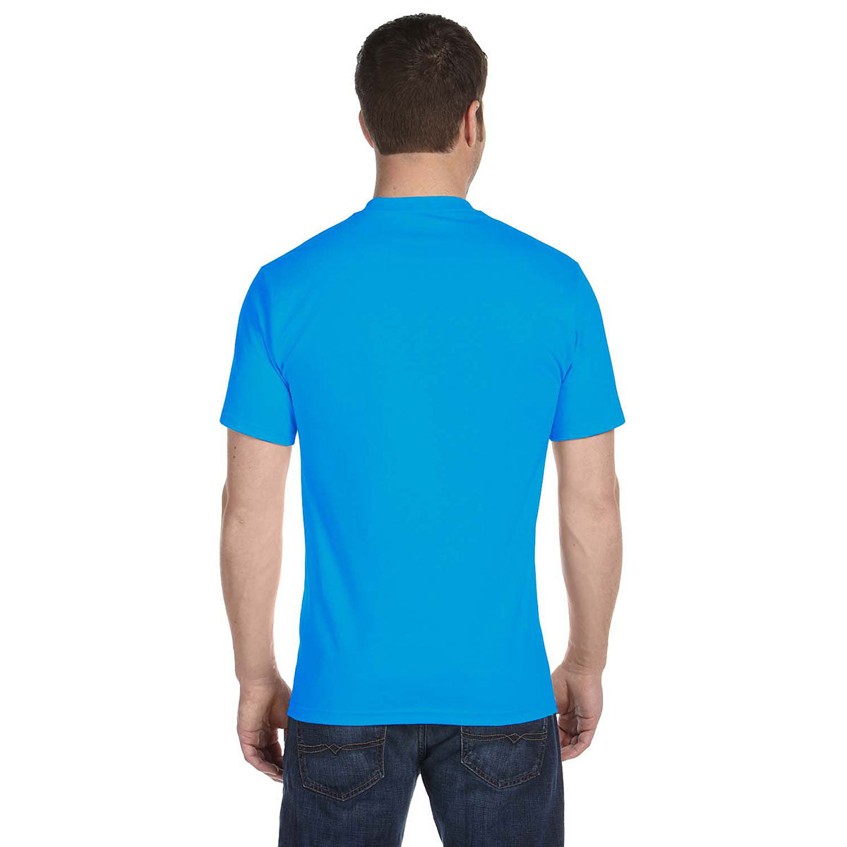Gildan Unisex Sapphire 5.5 oz. 50/50 Moisture-Wicking T-Shirt