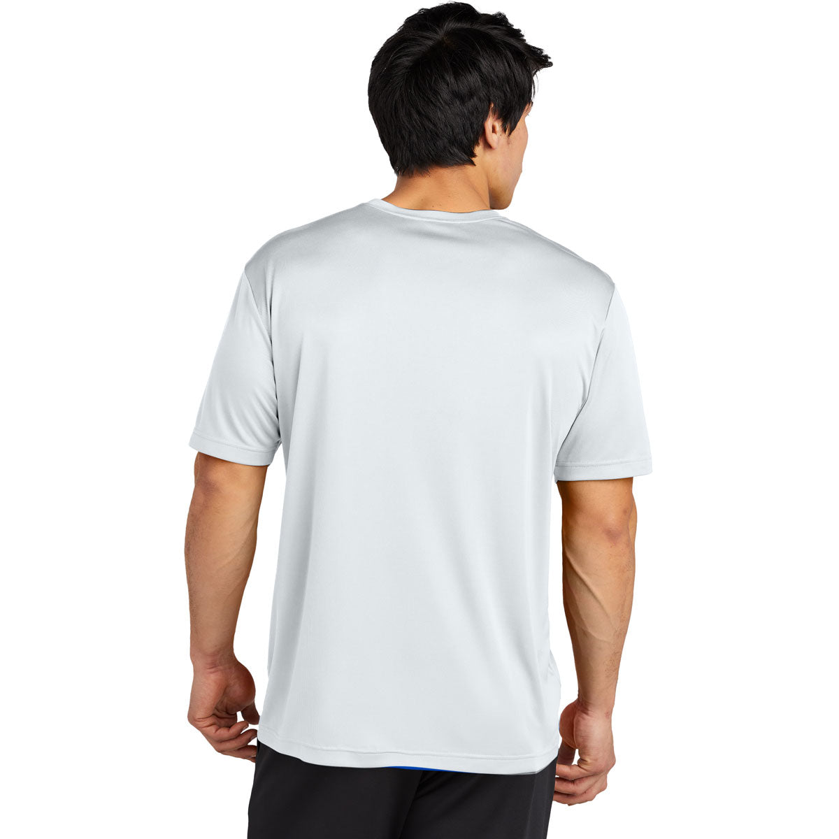 Sport-Tek Men's White PosiCharge Re-Compete Tee - The Ultimate Athletic Top