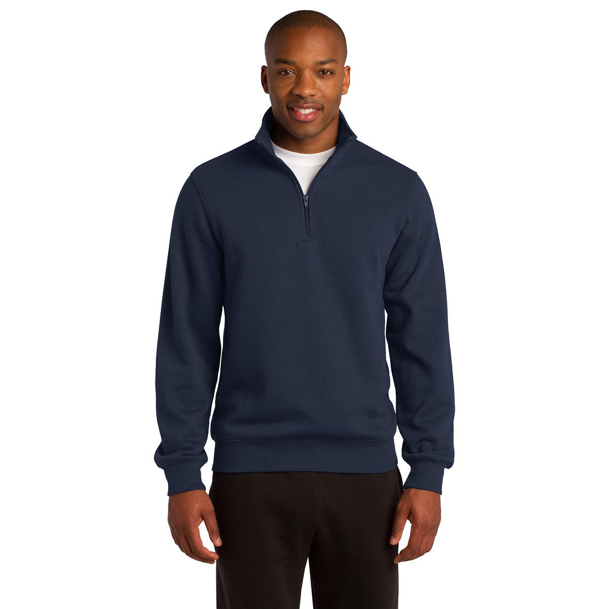 Sport-Tek Men's True Navy Tall 1/4-Zip Stylish Sweatshirt