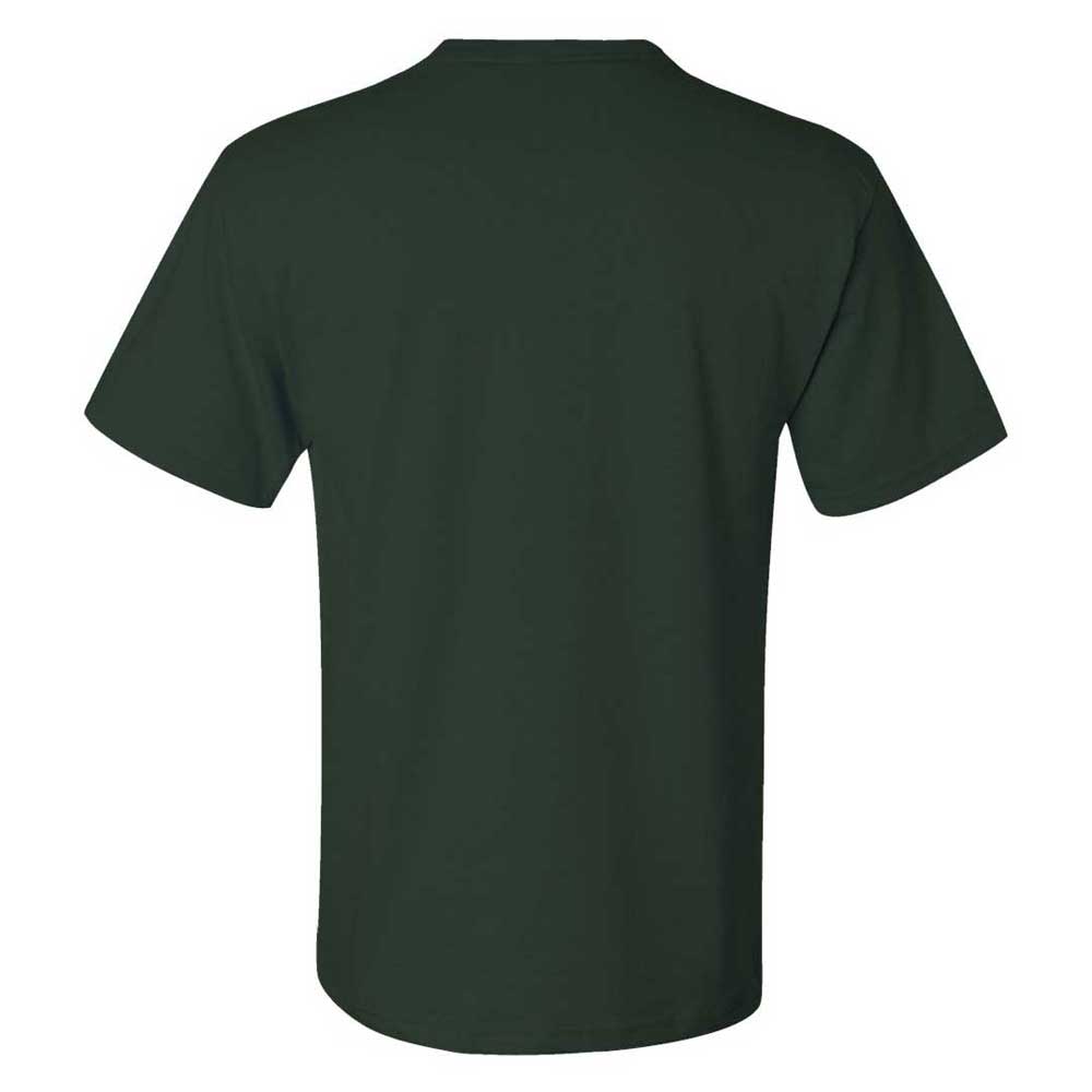 Jerzees Men's Forest Green Dri-Power 50/50 Pocket T-Shirt: Ideal for Active Lifestyles