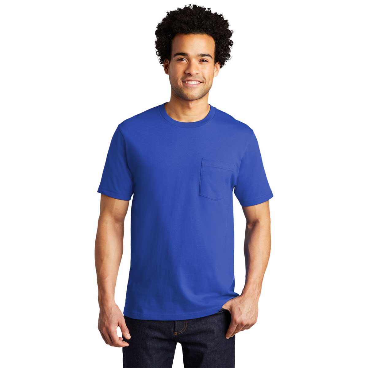 Port & Company True Royal Bouncer Pocket Tee: Your Ultimate Customizable Tee