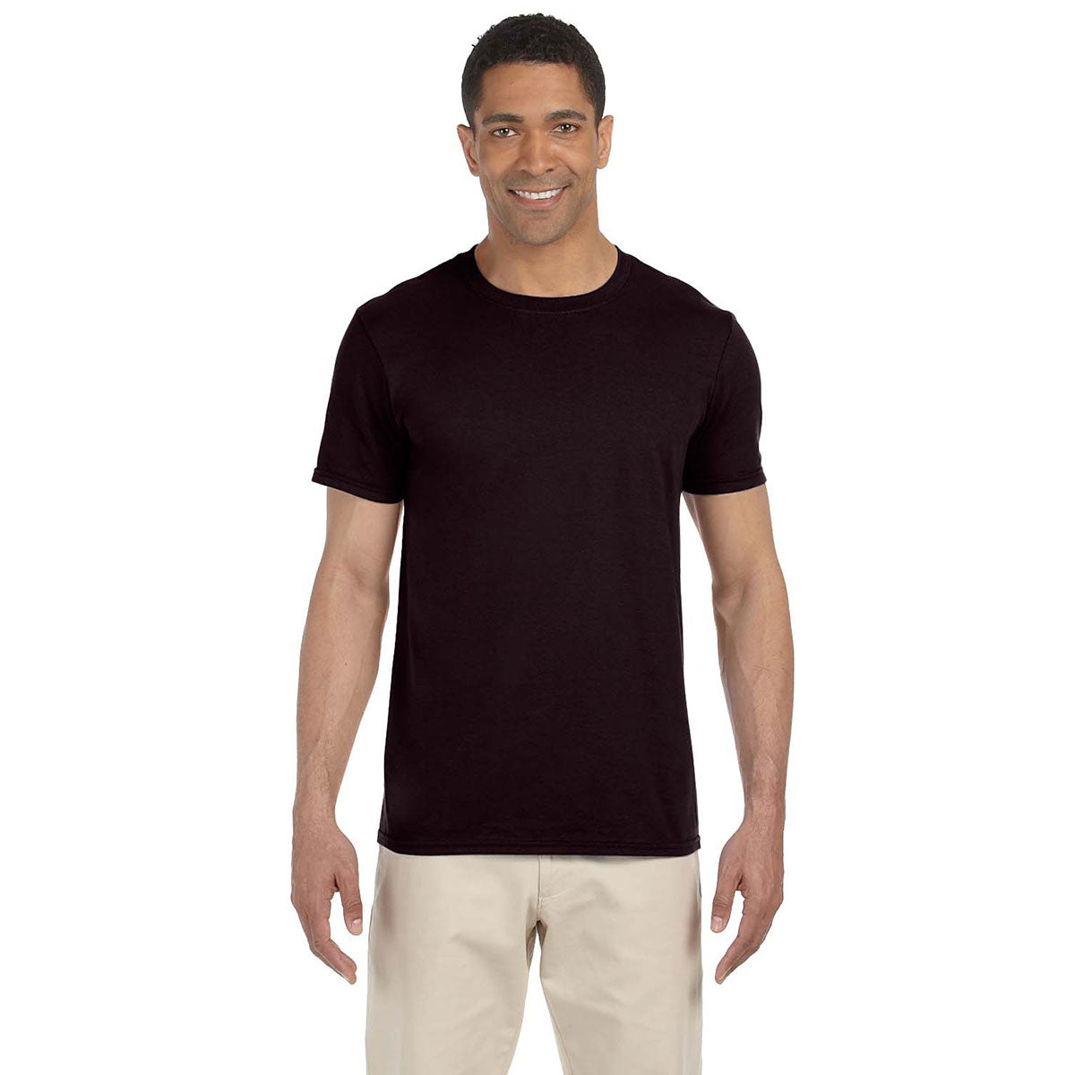Gildan Men's Dark Chocolate Softstyle 4.5 oz. T-Shirt: The Ultimate Corporate Swag