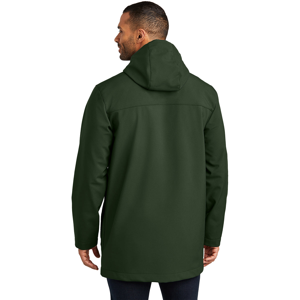 Port Authority Men's Stylish Dark Olive Green Collective Soft Shell Parka