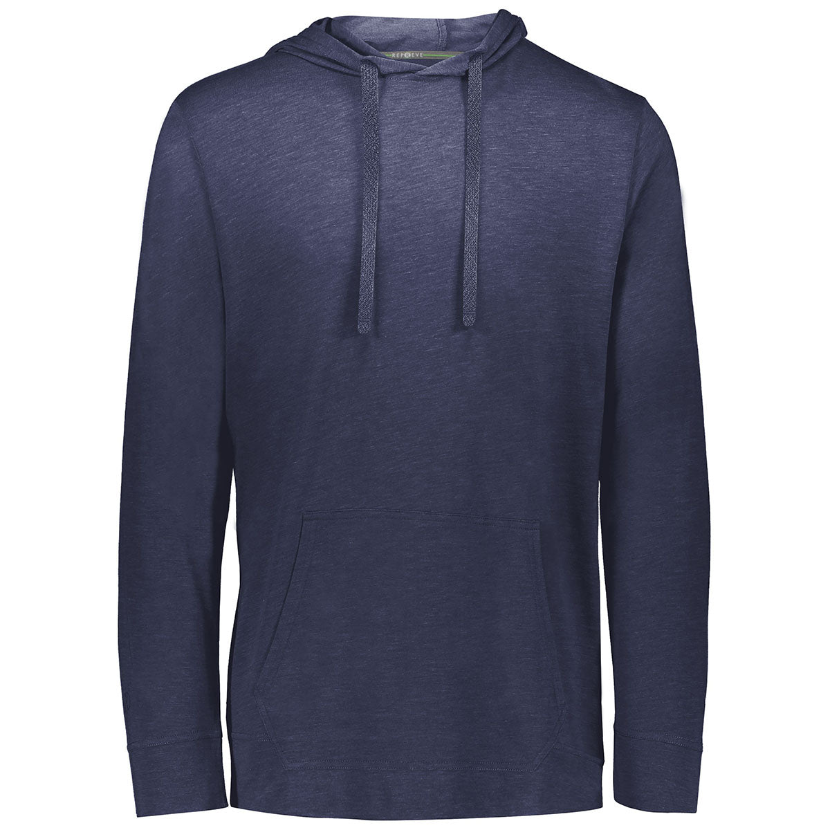Holloway Men's Navy Heather Repreve Eco - Stylish Hoodie