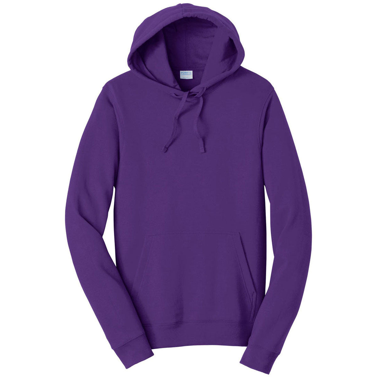 Port & Company Men's Purple Team Fan-Favorite Fleece Pullover Hoodie