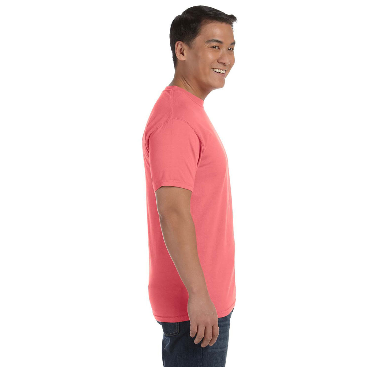 Comfort Colors Men's Stunning Neon Red Orange 6.1 Oz. T-Shirt