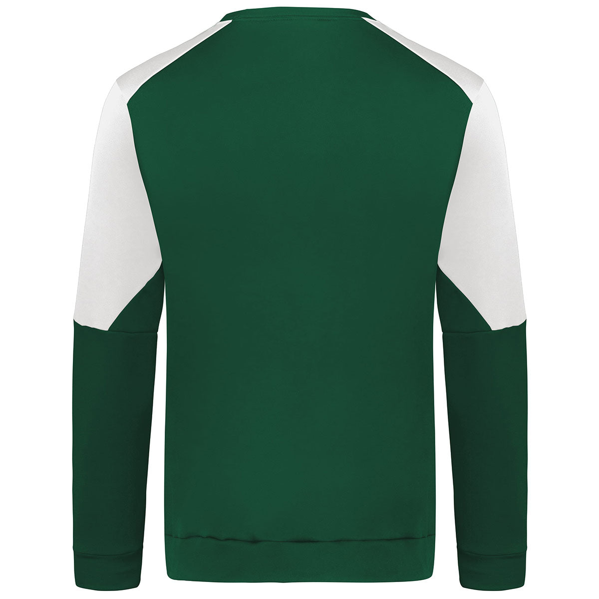 Holloway Men's Stunning Dark Green/White Momentum Team Fleece Crew - A Must-Have!