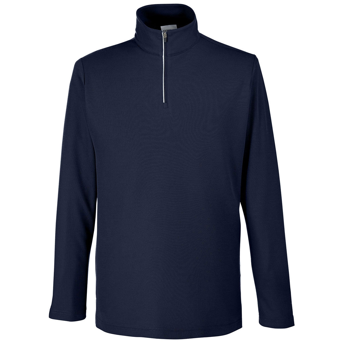 Core 365 Men's Classic Navy Fusion ChromaSoft Pique Quarter-Zip - The Ultimate Work and Play Top