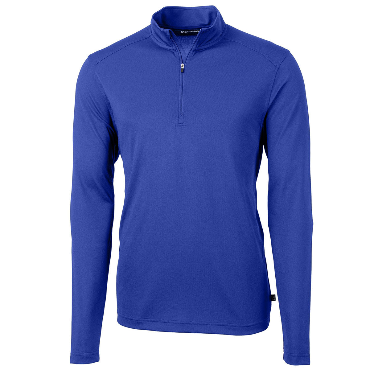 Cutter & Buck Men's Tall Tour Blue Virtue Eco Pique Recycled Quarter Zip - Ultimate Comfort!