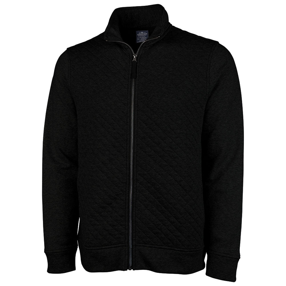 Charles River Men's Stylish Black Franconia Quilted Jacket