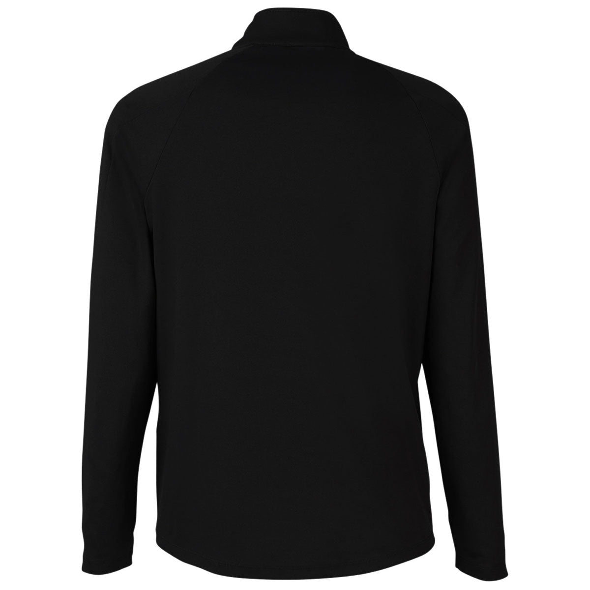 Core 365 Men's Stylish Black/Carbon Origin Performance Pique Quarter Zip