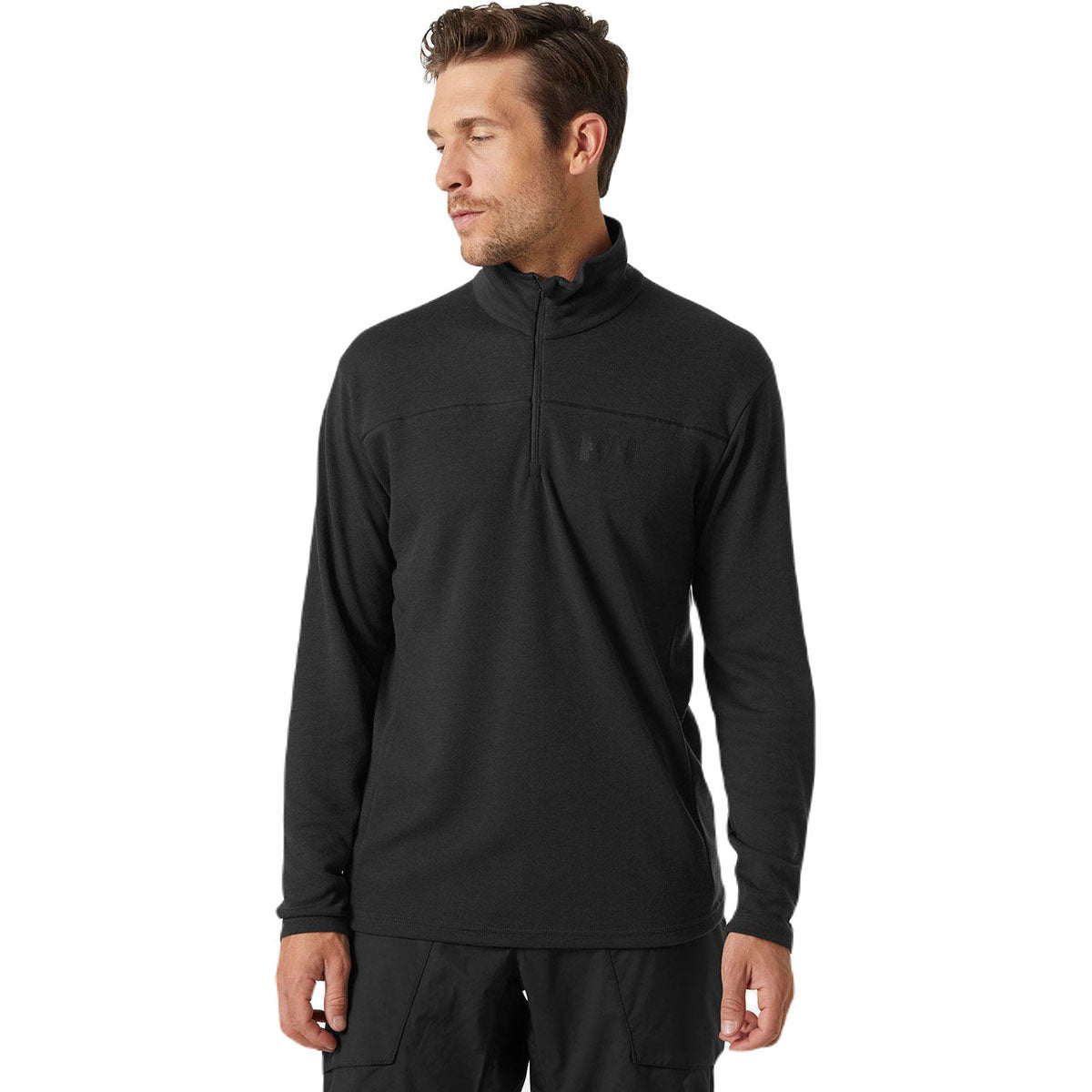 Helly Hansen Men's Ebony HP 1/2 Zip Pullover - A Modern Classic for Men