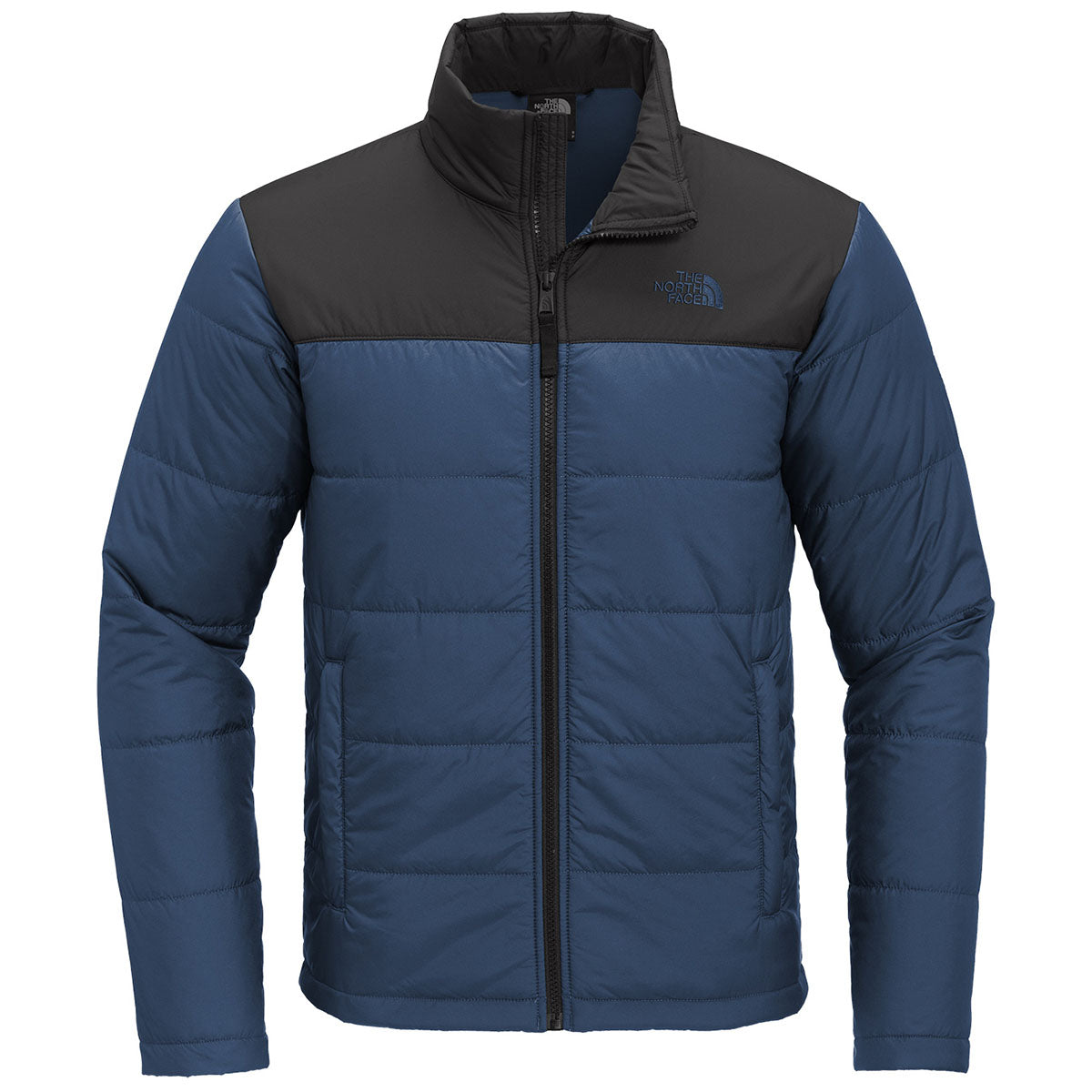The North Face Men's Shady Blue Chest Logo Adventure-Ready Insulated Jacket