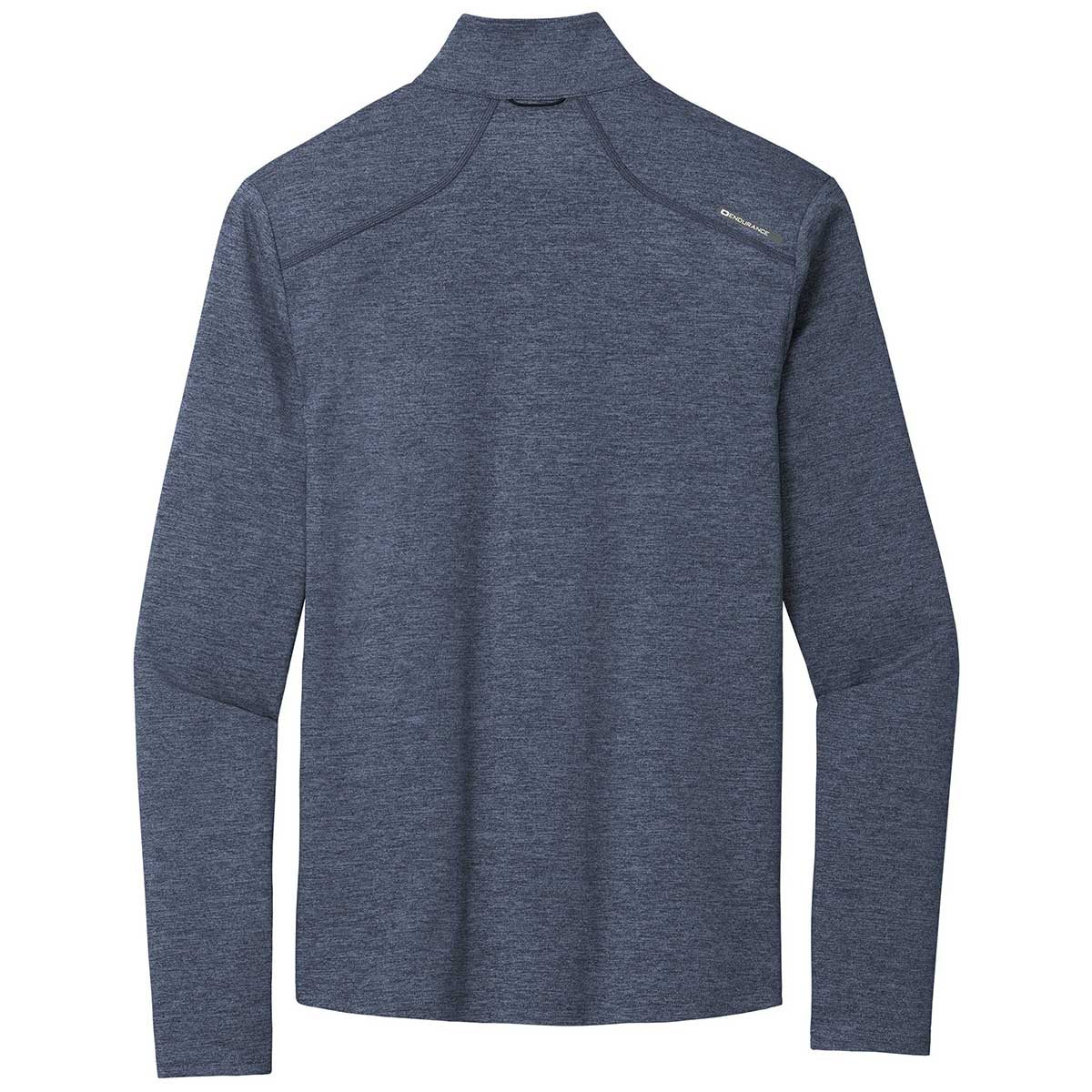 OGIO Men's Stunning Blue Indigo Heather Endurance Force Quarter Zip - Ideal for Gym & Outdoor