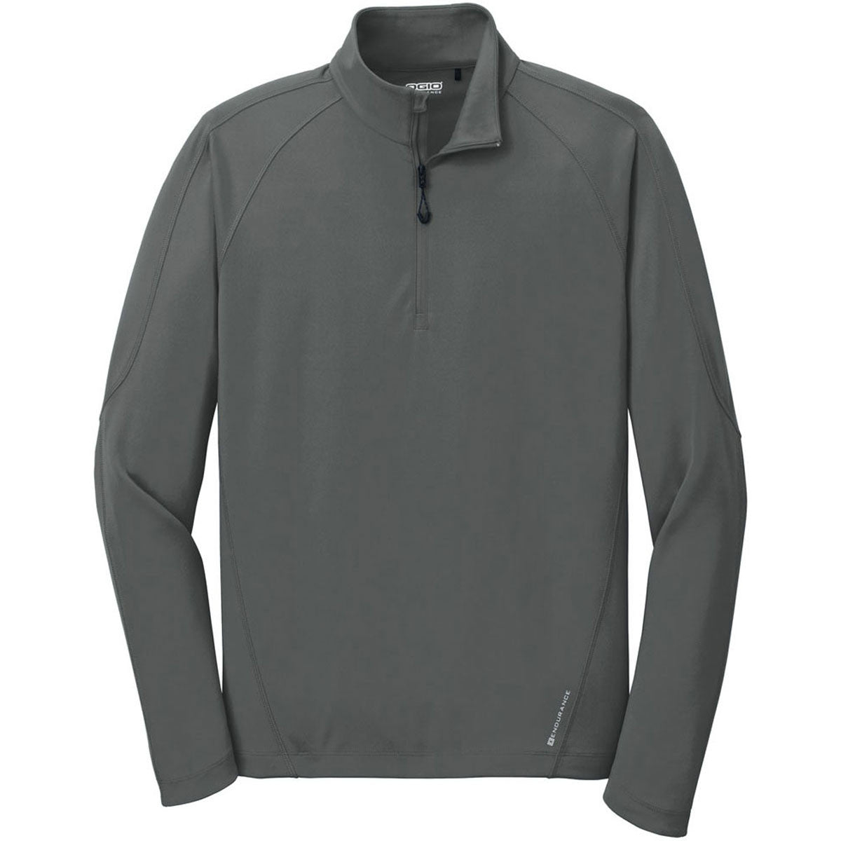 OGIO Endurance Men's Grey Radius Quarter Zip - A Must - Have for Outdoor Enthusiasts!