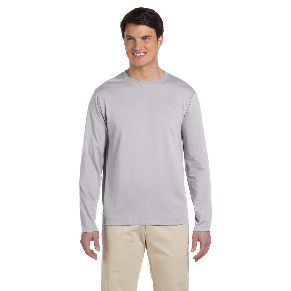 Gildan Men's RS Sport Grey Softstyle 4.5 oz Long-Sleeve T-Shirt: The Ultimate Customizable Tee