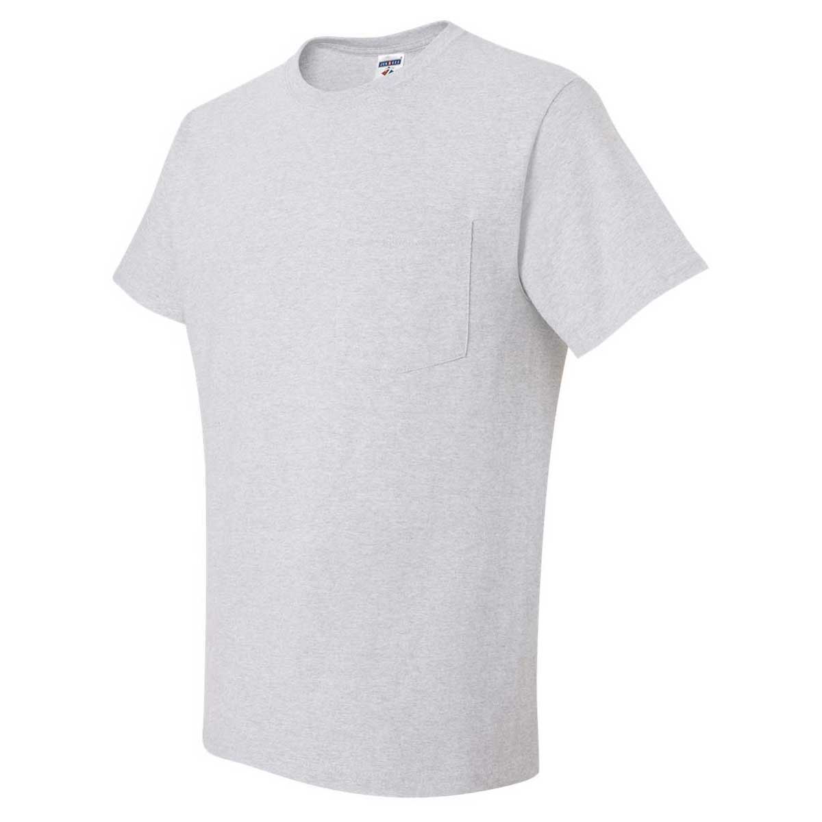 Jerzees Men's Ash Dri-Power 50/50 Pocket T-Shirt - The Ultimate Comfort!