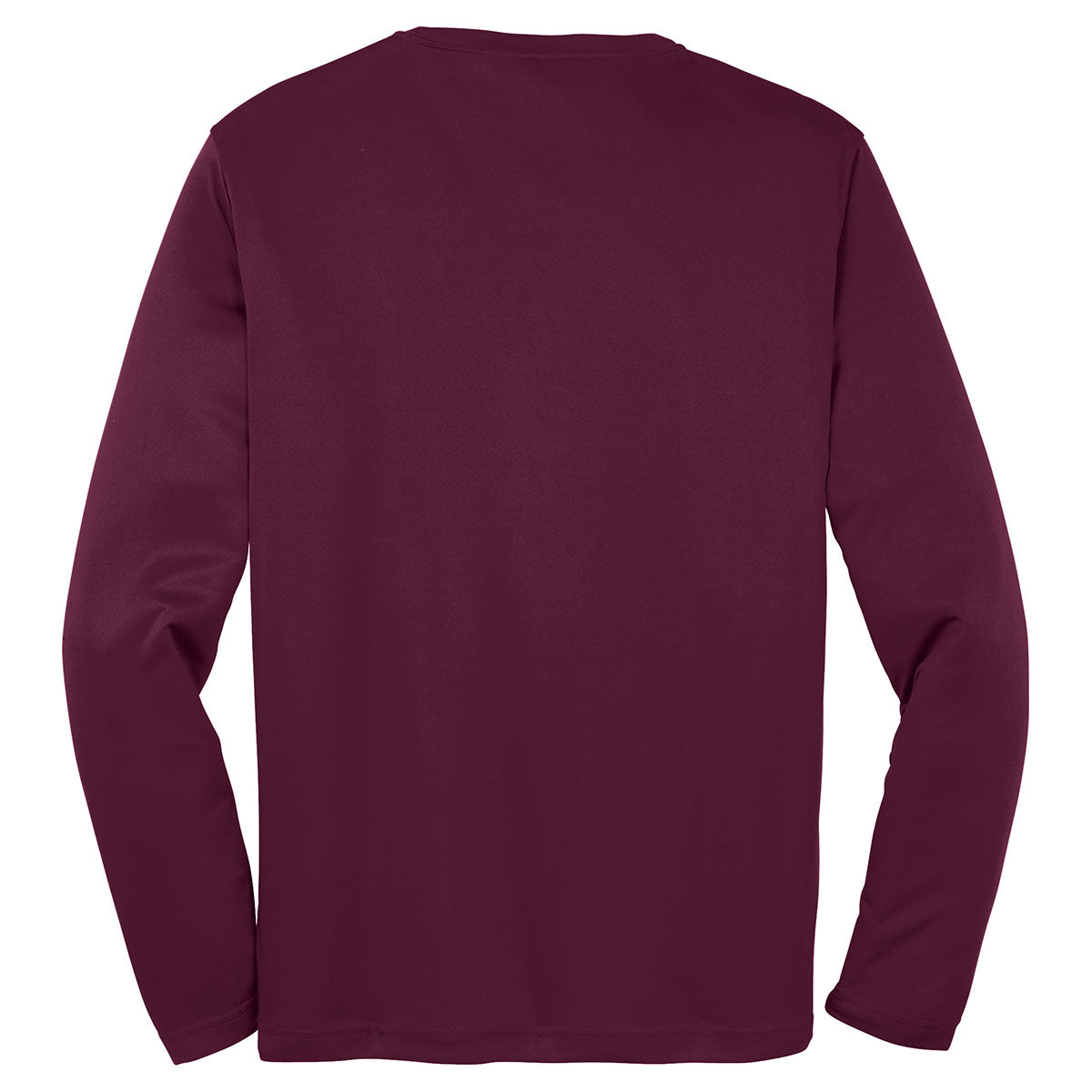 Sport-Tek Men's Maroon Long Sleeve PosiCharge Competitor Tee - A Must-Have!