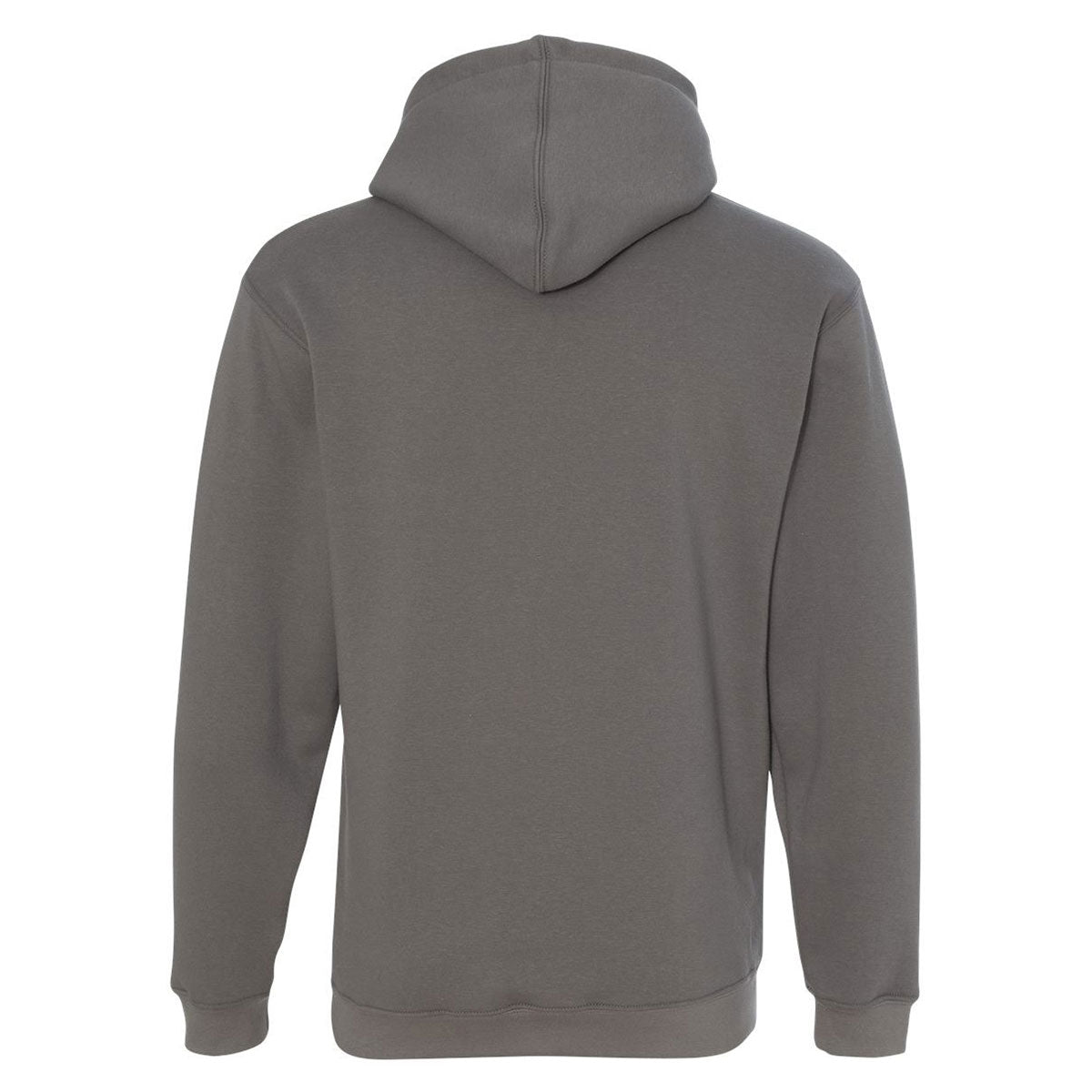 Bayside Men's Charcoal USA-Made Stylish Hooded Sweatshirt
