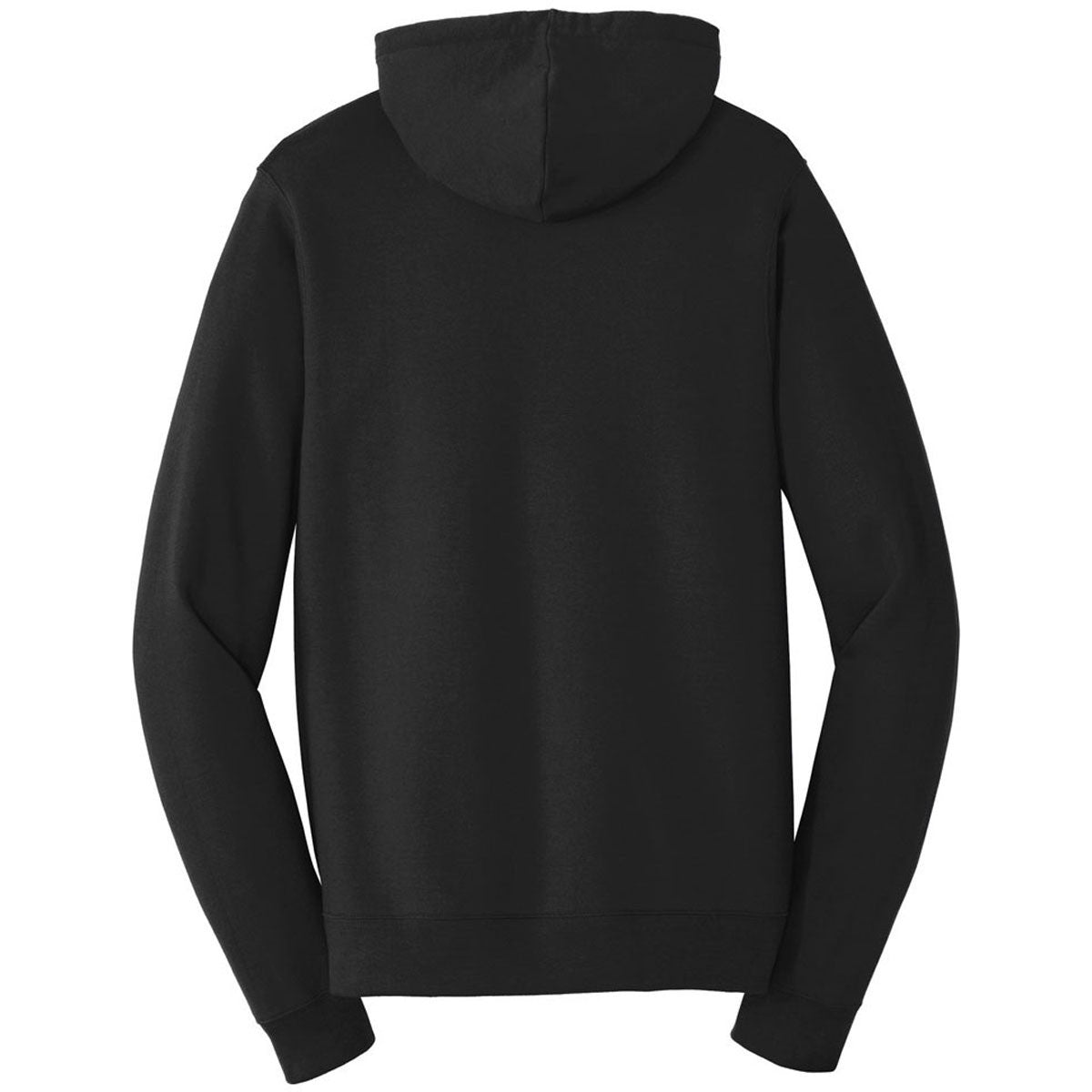 Port & Company Men's Jet Black Must-Have Fleece Pullover Hooded Sweatshirt