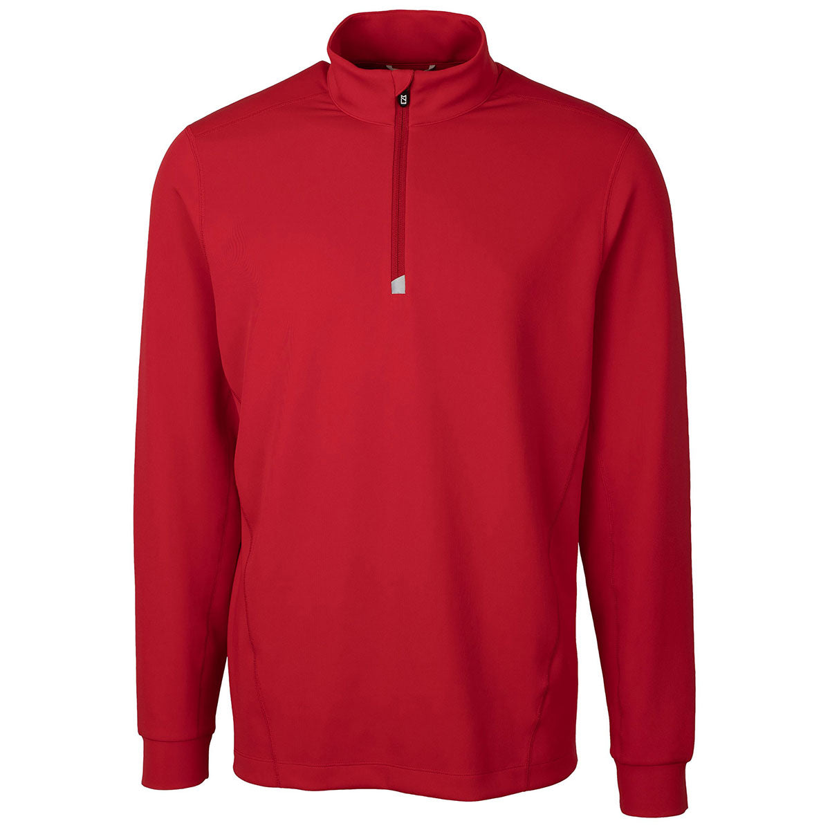 Cutter & Buck Men's Stunning Red DryTec Traverse Half-Zip Jacket