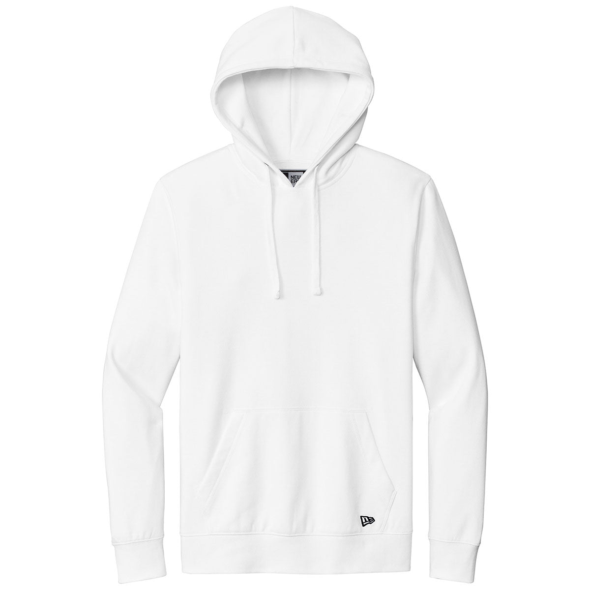New Era Men's Stunning White Comeback Fleece Pullover Hoodie - Must-Have!