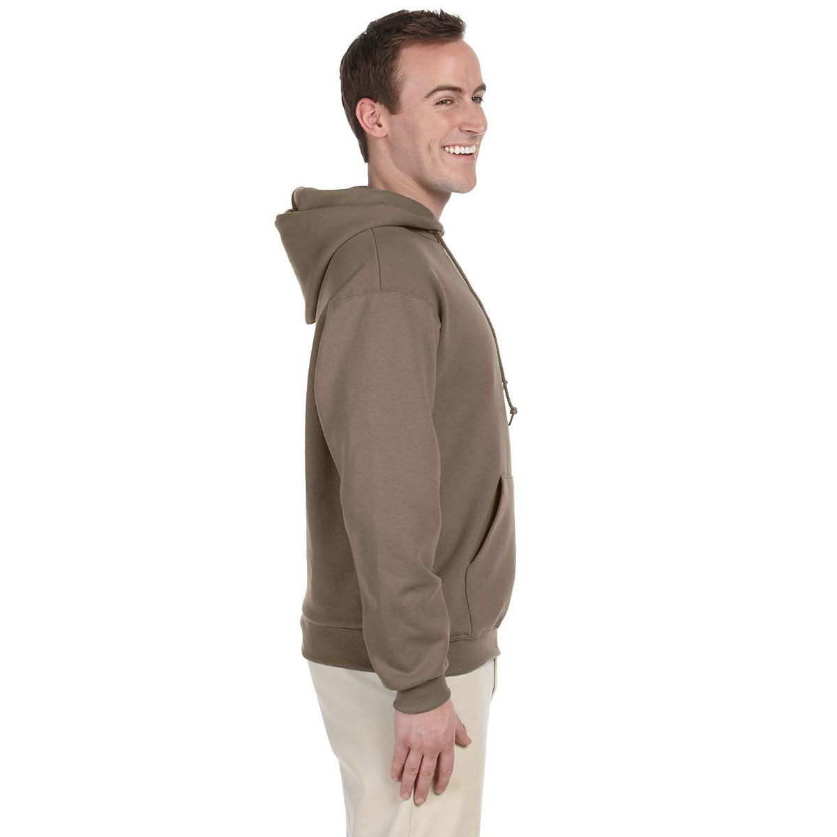 Jerzees Men's Safari 8 Oz. Nublend Fleece Pullover Hoodie - Stay Warm in Style!