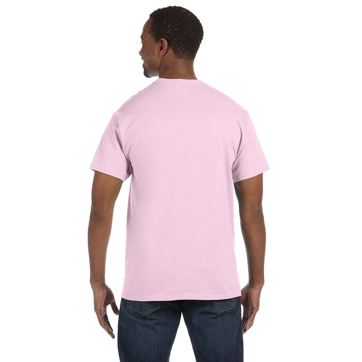 Hanes Unisex Pale Pink Stylish Authentic T-Shirt