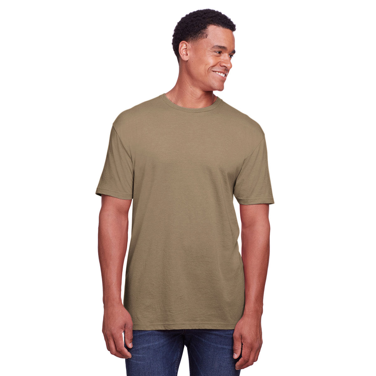 Gildan Men's Slate Softstyle CVC T-Shirt - The Ultimate Custom Tee