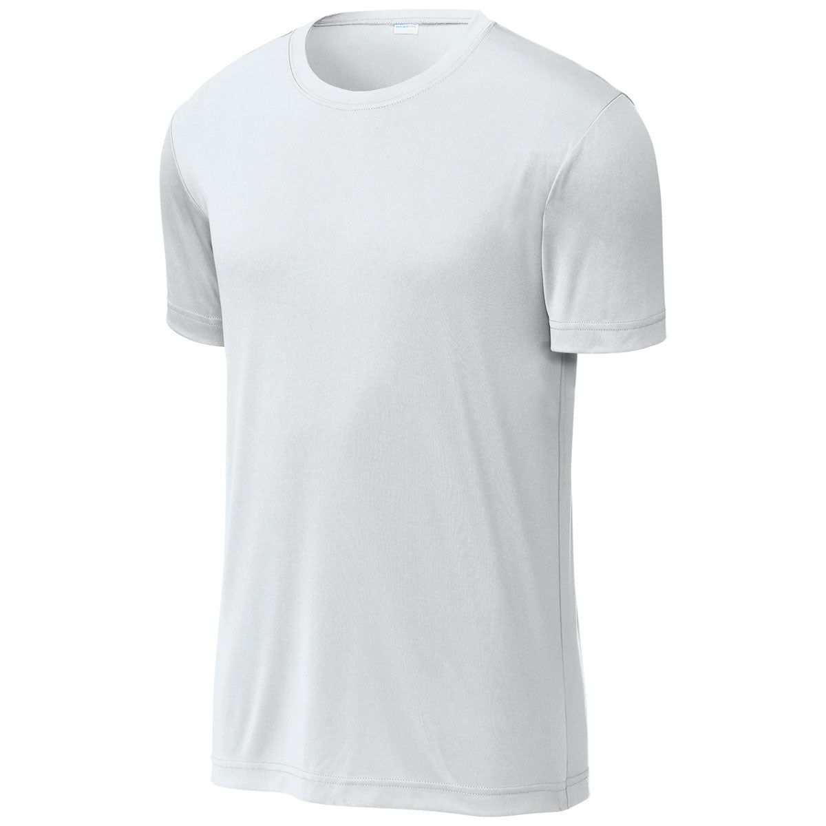 Sport-Tek Men's White PosiCharge Re-Compete Tee - The Ultimate Athletic Top