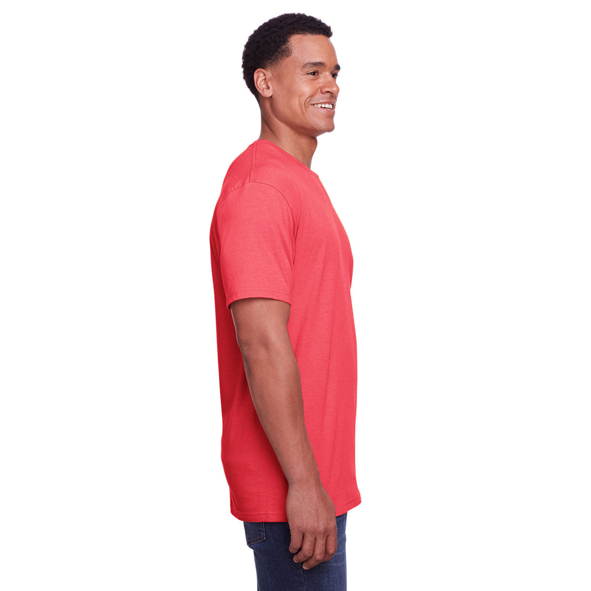 Gildan Men's Red Mist Softstyle CVC T-Shirt - The Ultimate Custom Tee