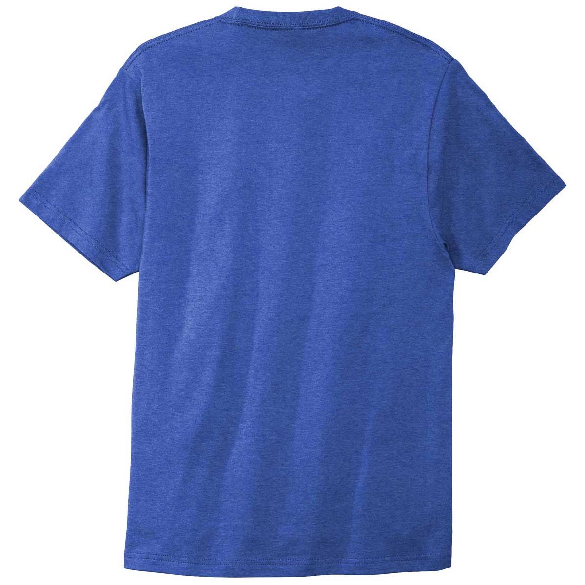 Port & Company True Royal Heather Bouncer Tee - The Ultimate Print-Ready Essential