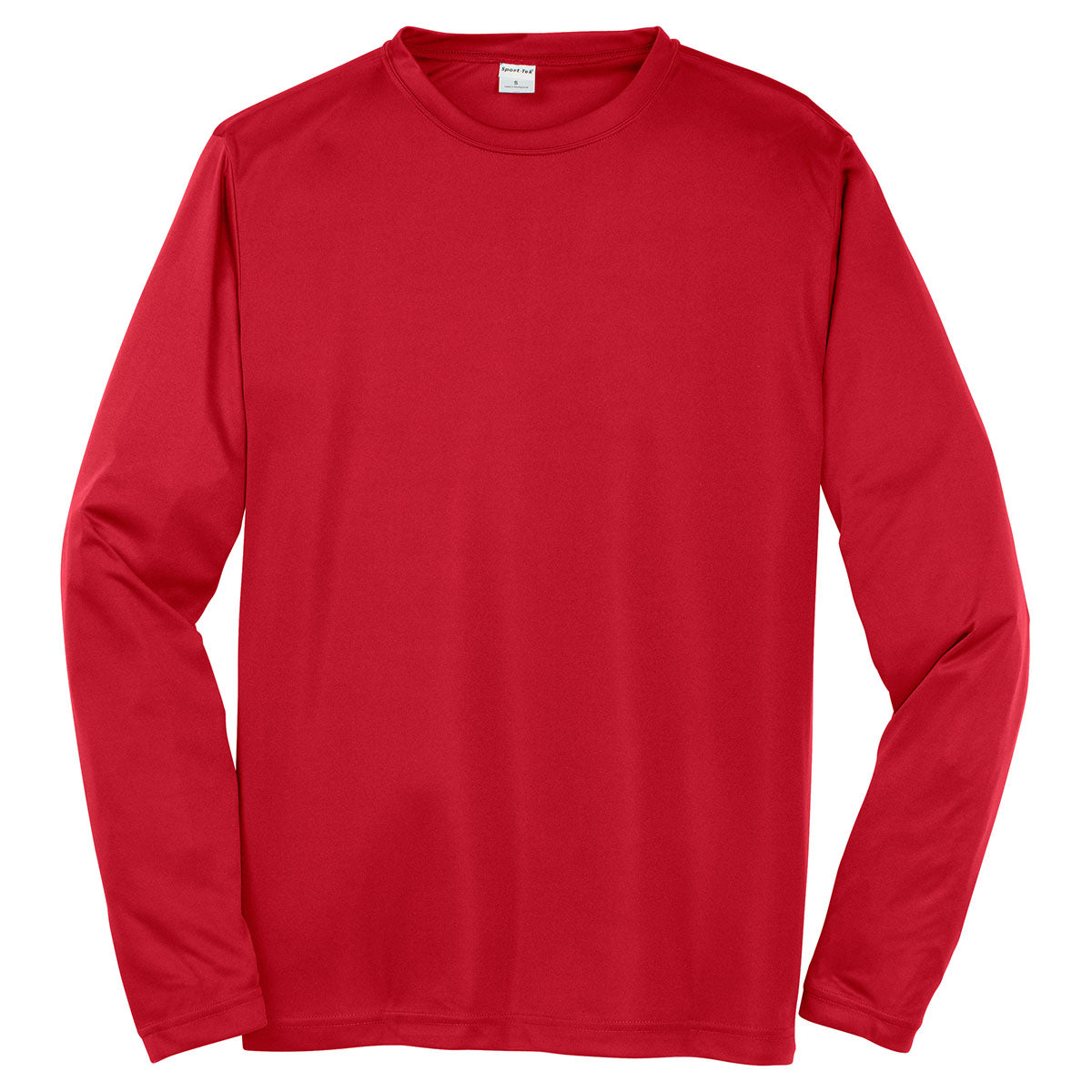Sport-Tek Men's Stunning True Red Long Sleeve PosiCharge Competitor Tee - Must-Have!